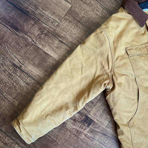 Carhartt loose fit firm duck insulated traditional coat jacket 3 warmest rating - Picture 8 of 13